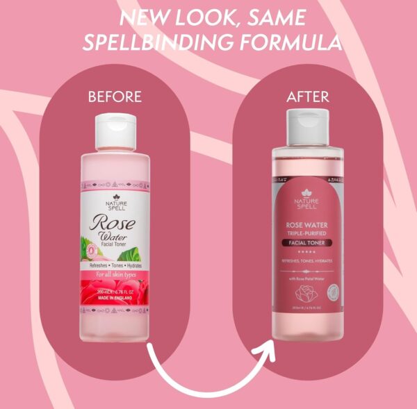 Nature Spell Rose Water Face Toner - Image 2