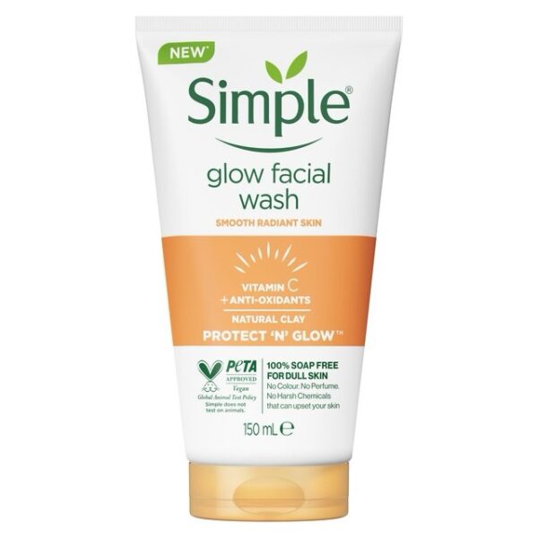 Simple Protect & Glow Wash