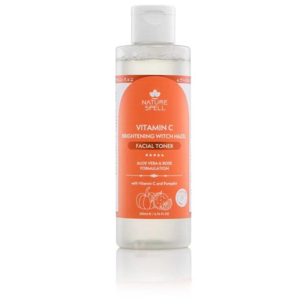 Nature Spell Brightening Witch Hazel Face Toner with Vitamin C
