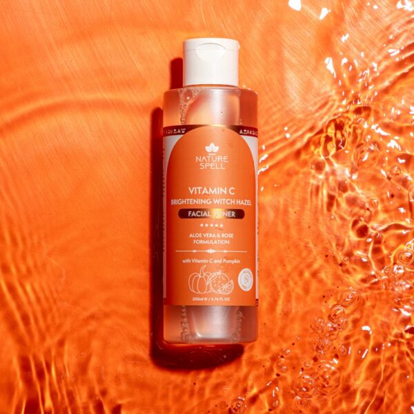 Nature Spell Brightening Witch Hazel Face Toner with Vitamin C - Image 2